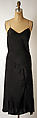 Evening dress, Nettie Rosenstein (American, 1890–1980), silk, American