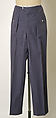 Suit, Mugler (French, founded 1974), cotton, French