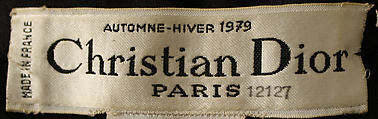 Evening dress, House of Dior (French, founded 1946), silk, French