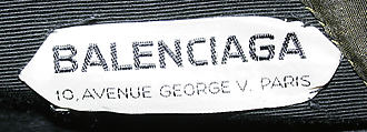 Evening ensemble, (a–c) House of Balenciaga (French, founded 1937), silk, French