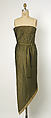Evening ensemble, (a–c) House of Balenciaga (French, founded 1937), silk, French