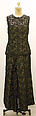 Evening ensemble, House of Chanel (French, founded 1910), wool, synthetic fiber, French