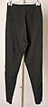Trousers, Jean Paul Gaultier (French, born 1952), silk, wool, French
