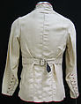 Jacket, Jean Paul Gaultier (French, born 1952), linen, French