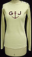 Ensemble, Jean Paul Gaultier (French, born 1952), (a) cotton; (b, c) wool, nylon, French