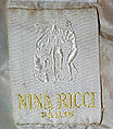 Evening ensemble, Nina Ricci (French, founded 1932), silk, French