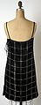 Evening dress, James Galanos (American, Philadelphia, Pennsylvania, 1924–2016 West Hollywood, California), silk, glass, American