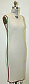 Ensemble, James Galanos (American, Philadelphia, Pennsylvania, 1924–2016 West Hollywood, California), cotton, metal, American