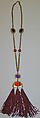 Necklace, Bill Smith American, metal, stone, French
