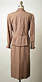 Suit, Elsa Schiaparelli (Italian, 1890–1973), wool, French