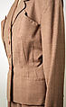 Suit, Elsa Schiaparelli (Italian, 1890–1973), wool, French