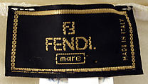 Bathing suit, Fendi (Italian, founded 1925), spandex, Italian