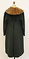 Coat, Charles James (American, born Great Britain, 1906–1978), wool, American