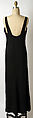 Evening dress, Lucien Lelong (French, 1889–1958), wool, French