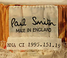 Shorts, Paul Smith (British, born 1946), cotton, British