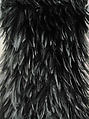 Evening dress, Donald Brooks (American, New Haven, Connecticut 1928–2005 Stony Brook, New York), feathers, synthetic fiber, American