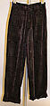 Trousers, Romeo Gigli (Italian, born 1949), [no medium available], Italian