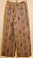 Trousers, Romeo Gigli (Italian, born 1949), synthetic fiber, Italian