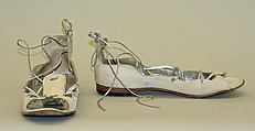 Sandals, Manolo Blahnik (British, born Spain, 1942), leather, British