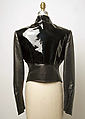 Jacket, Christian Francis Roth (American, born 1969), leather, plastic (vinyl), American