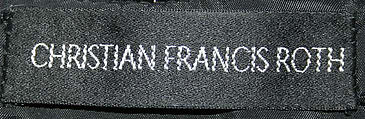 Jacket, Christian Francis Roth (American, born 1969), leather, plastic (vinyl), American