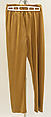 Ensemble, Halston (American, Des Moines, Iowa 1932–1990 San Francisco, California), synthetic fiber, American