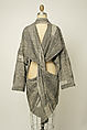 Jacket, Comme des Garçons (Japanese, founded 1969), cotton, Japanese