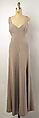 Evening ensemble, Valentina (American, born Kyiv 1899–1989), silk, wool, American