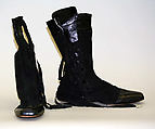 Boots, leather, American or European