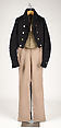 Suit, Newton (British), wool (a, b), silk (b), British