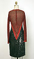 Evening dress, Halston (American, Des Moines, Iowa 1932–1990 San Francisco, California), silk, plastic, American