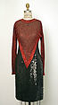 Evening dress, Halston (American, Des Moines, Iowa 1932–1990 San Francisco, California), silk, plastic, American