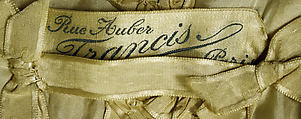 Vest, Francis (French), silk, cotton, French