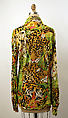 Shirt, Ken Scott (American, 1918–1980), nylon, American