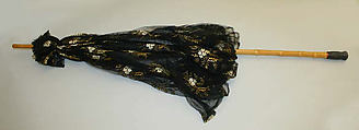 Parasol, lace, American or European
