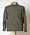 Jacket, Yves Saint Laurent (French, founded 1961), cotton, French
