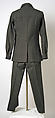 Suit, Yves Saint Laurent (French, founded 1961), wool, French