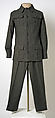 Suit, Yves Saint Laurent (French, founded 1961), wool, French