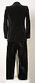 Suit, Yves Saint Laurent (French, founded 1961), silk, French