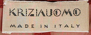 Ensemble, Krizia (Italian, founded 1954), silk, Italian