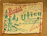Ski ensemble, wool, American