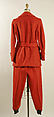 Ski ensemble, wool, American