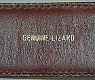Belt, Barry Kieselstein-Cord (American, born 1948), silver, lizard skin, American