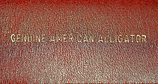 Belt, Barry Kieselstein-Cord (American, born 1948), silver, alligator skin, American