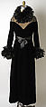 Evening dress, Oscar de la Renta, LLC. (American, founded 1965), silk, feathers, American