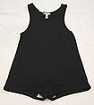 Tank suit, Giorgio Armani (Italian, founded 1974), synthetic fiber, Italian
