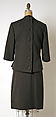 Suit, Geoffrey Beene (American, Haynesville, Louisiana 1927–2004 New York), wool, American