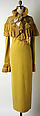 Evening ensemble, Chloé (French, founded 1952), wool, French