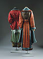 Ensemble, Jean Paul Gaultier (French, born 1952), rayon-acetate, angora, synthetic fiber, French