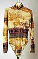 Ensemble, Jean Paul Gaultier (French, born 1952), rayon-acetate, nylon, synthetic fiber, French